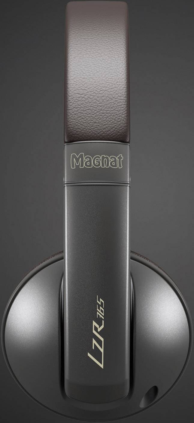 Magnat LZR 765 On Ear Kopfhörer On Ear Faltbar, Headset Metall, Braun