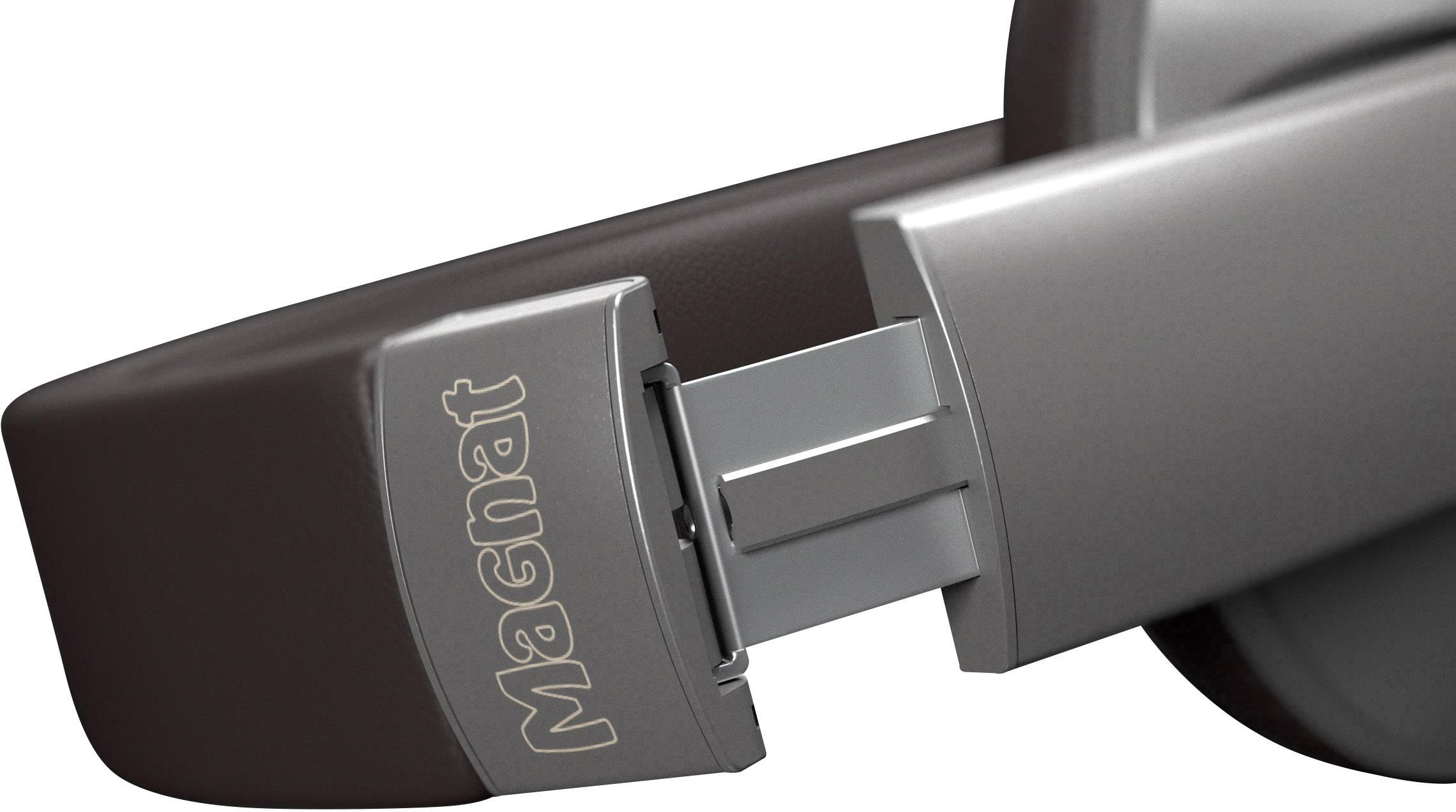 Magnat LZR 765 On Ear Kopfhörer On Ear Faltbar, Headset Metall, Braun