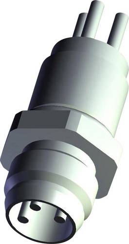 TE Connectivity 3-2271136-2 Sensor-/Aktor-Einbausteckverbinder M12 Stecker, Einbau Polzahl: 4 1St.