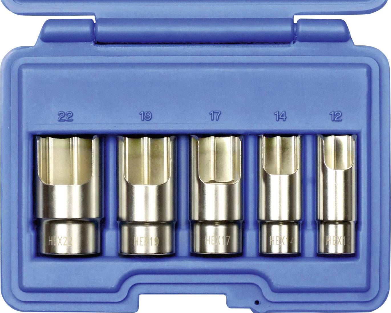 Kunzer Steckschlüsseleinsatz-Set 3/8" (10 mm) 5teilig 7WSL05