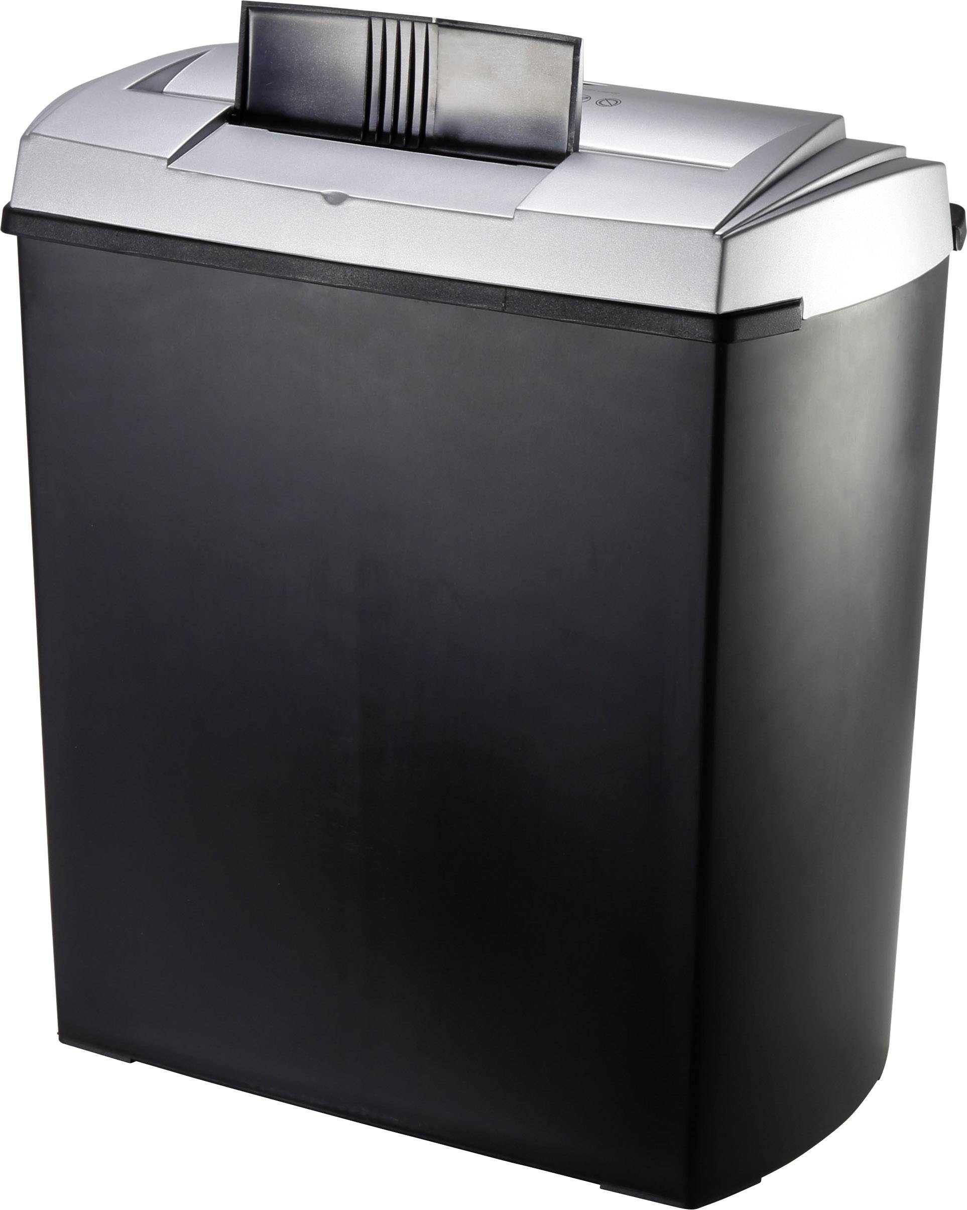 Renkforce S7-CD Aktenvernichter Streifenschnitt 7 mm 12 l Blattanzahl (max.): 7 Sicherheitsstufe 1 Vernichtet auch CDs, DVDs, Kreditkarte