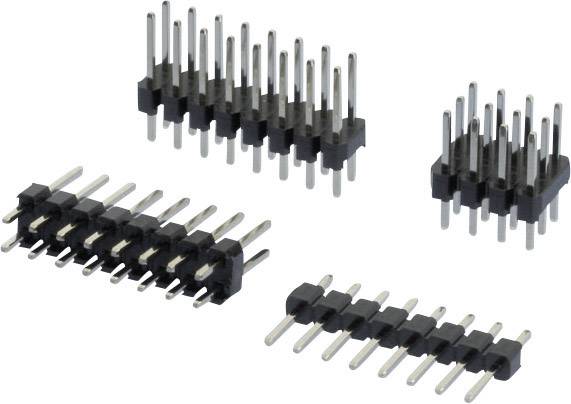 W & P Products Stiftleiste (Standard) Anzahl Reihen: 2 Polzahl je Reihe: 50 944-13-100-00