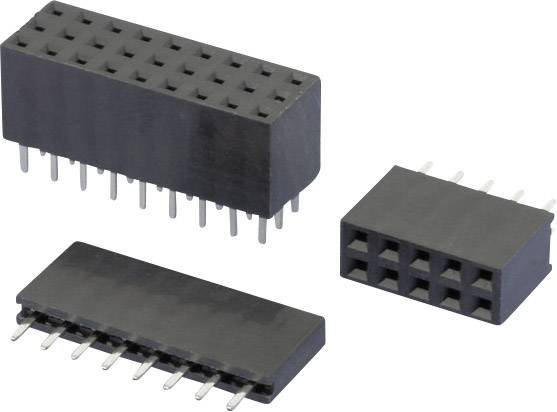 W & P Products Buchsenleiste (Standard) Anzahl Reihen: 2 Polzahl je Reihe: 40 157-80-2-00