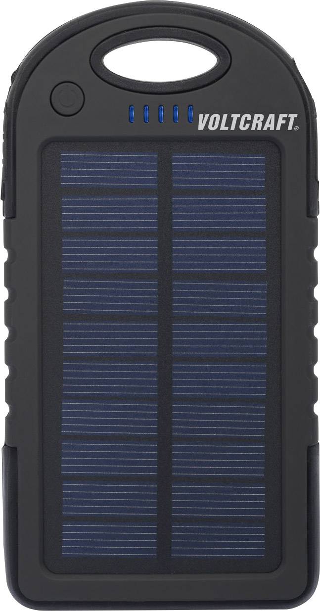 VOLTCRAFT SL-10 1403458 Solar-Ladegerät Kapazität (mAh, Ah) 5000 mAh