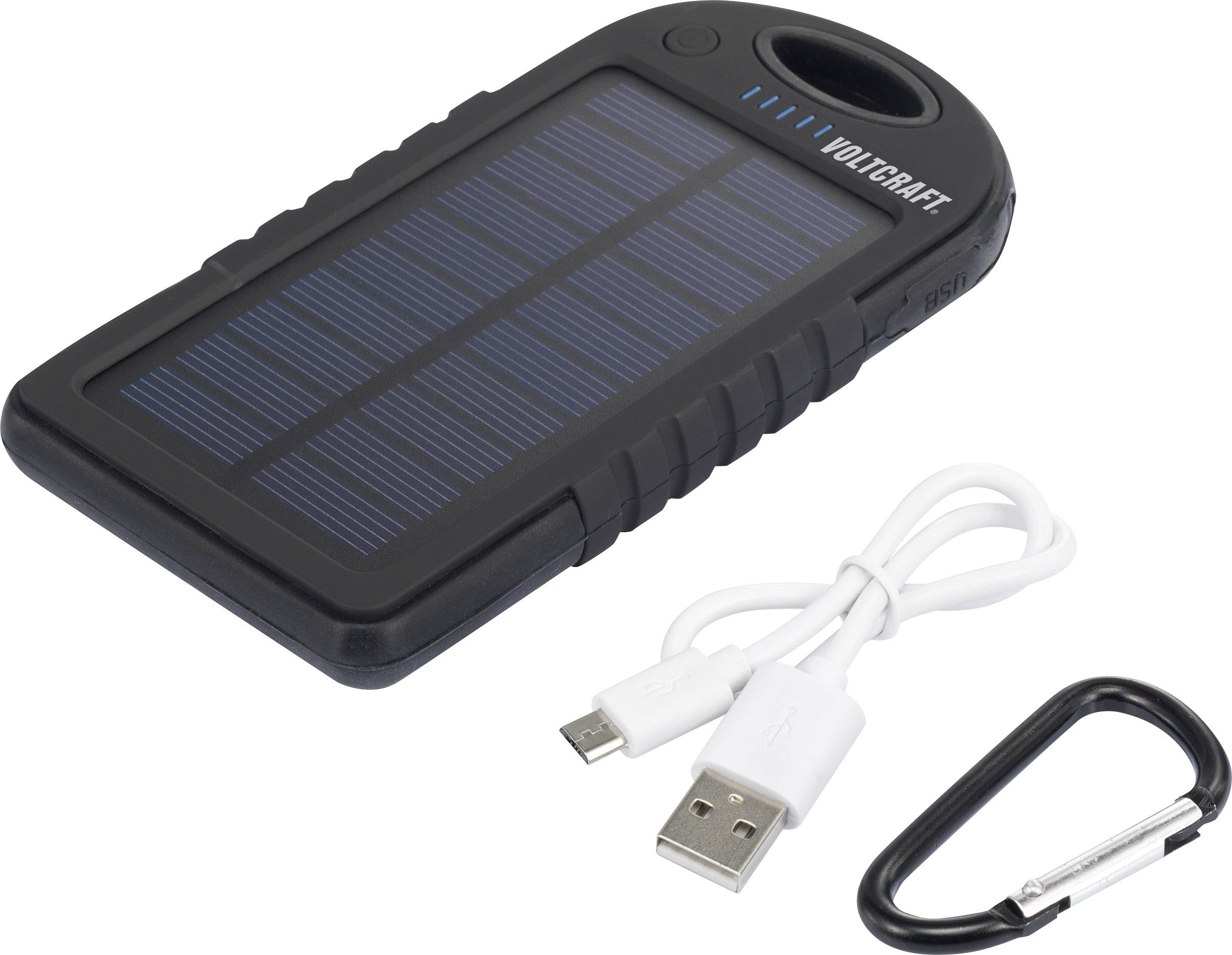VOLTCRAFT SL-10 1403458 Solar-Ladegerät Kapazität (mAh, Ah) 5000 mAh