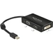 Delock 62631 DisplayPort / VGA / HDMI / DVI Adapter [1x Mini-DisplayPort Stecker - 1x VGA-Buchse, HDMI-Buchse, DVI-Buchse 24+1pol Delock 62631 DisplayPort / VGA / HDMI / DVI Adapter [1x Mini-DisplayPort Stecker - 1x VGA-Buchse, HDMI-Buchse, DVI-Buchse 24+1pol