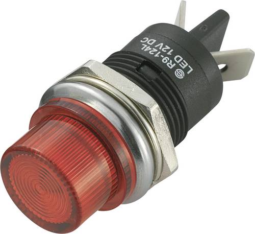 TRU Components TC-R9-124LB1-01-BRR4 LED-Signalleuchte Rot 12 V/DC