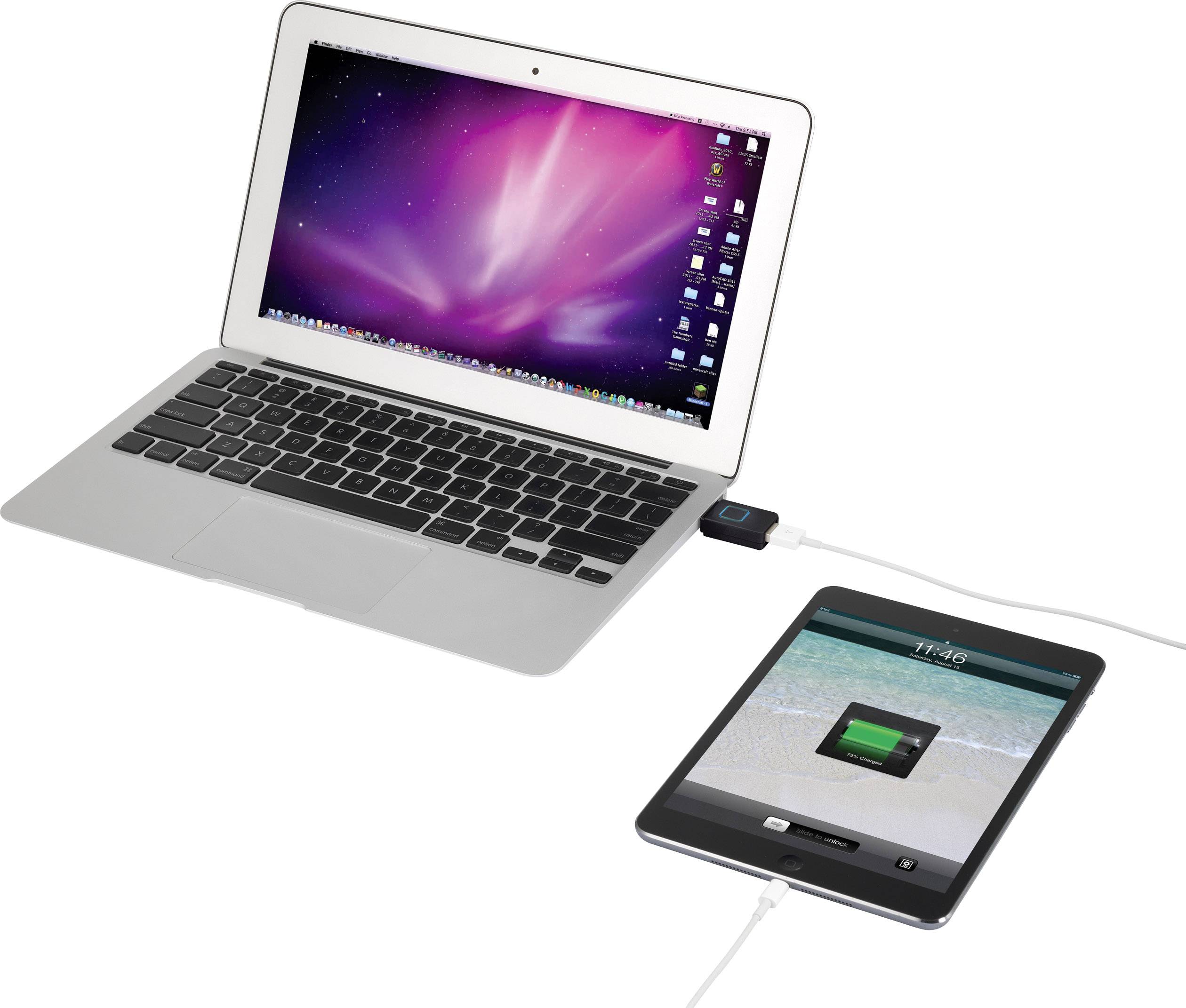 Renkforce USB 2.0 Adapter [1x USB 2.0 Stecker A - 1x USB 2.0 Buchse A]