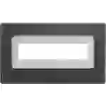 H-Tronic FR 216 Frontrahmen Schwarz Passend für (Display): LC-Display 16 x 2 (B x H x T) 91 x 53 x 20mm Kunststoff H-Tronic FR 216 Frontrahmen Schwarz Passend für (Display): LC-Display 16 x 2 (B x H x T) 91 x 53 x 20mm Kunststoff