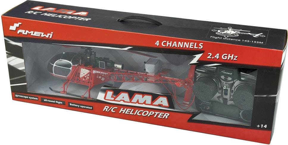 Amewi Lama RC Singlerotor Hubschrauber RtF