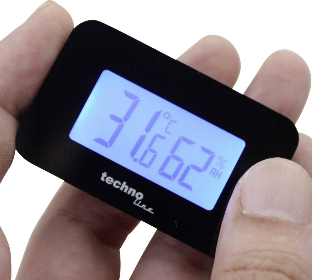 Techno Line WS 7009 Thermo-/ Hygrometer Innentemperatur, Min-/Max. Funktion, Luftfeuchte -20 bis +50°C