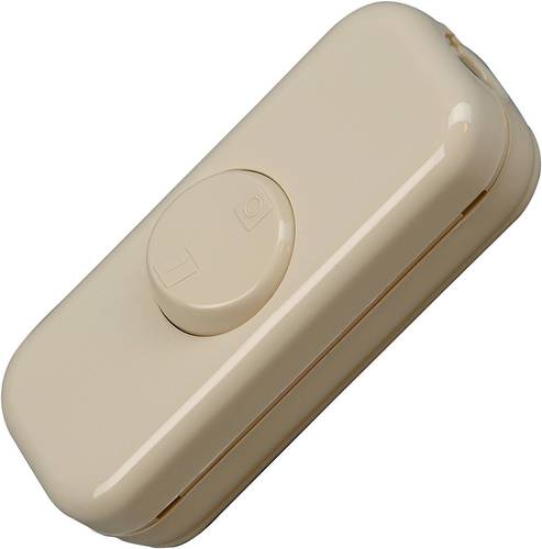 Kopp 193601008 Schnurschalter Weiß 1 x Aus/Ein 10 A 1 St.