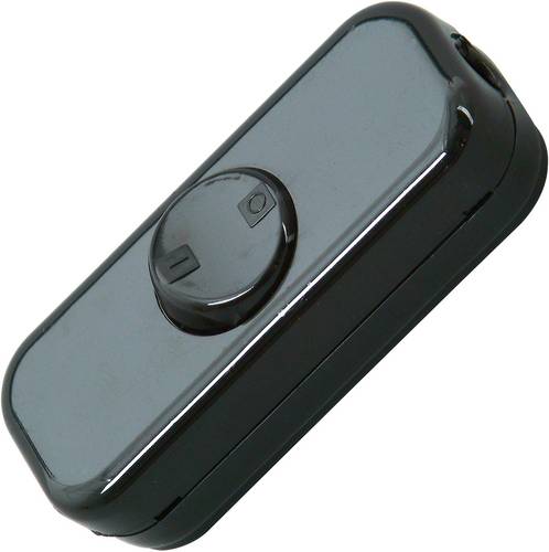 Kopp 193605002 Schnurschalter Schwarz 1 x Aus/Ein 10 A 1 St.