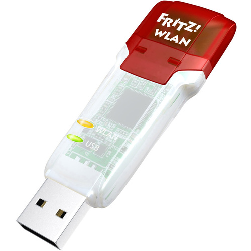 Clé Wi-Fi USB 3.2 (1è gén.) (USB 3.0) AVM FRITZ!WLAN Stick AC 860 866 MBit/s