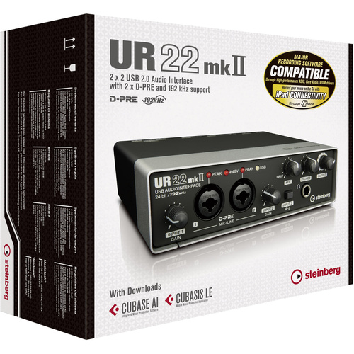 Steinberg Audio Interface UR22 MKII inkl. Software