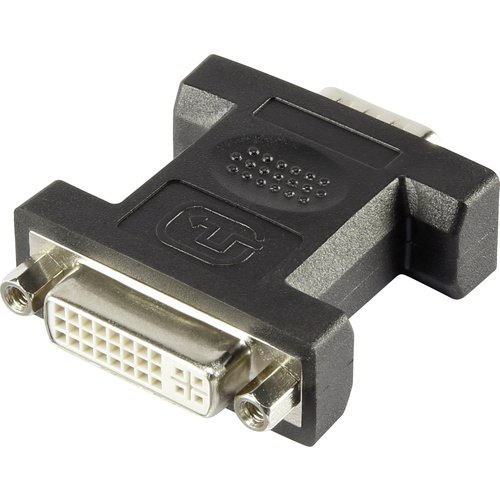 Renkforce RF-4212234 DVI / VGA Adapter [1x DVI-Buchse 24+5pol. - 1x VGA-Stecker] Weiß schraubbar