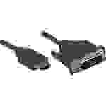 Manhattan DVI / HDMI Adapterkabel DVI-D 24+1pol. Stecker, HDMI-A Stecker 3.00 m Schwarz 372510 verg