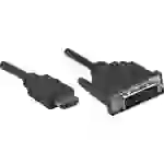 Manhattan DVI / HDMI Adapterkabel DVI-D 24+1pol. Stecker, HDMI-A Stecker 3.00 m Schwarz 372510 verg Manhattan DVI / HDMI Adapterkabel DVI-D 24+1pol. Stecker, HDMI-A Stecker 3.00 m Schwarz 372510 verg