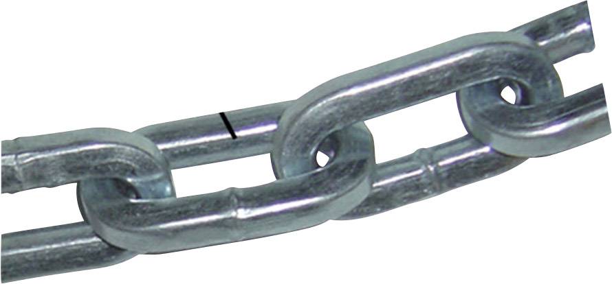 Security Plus SKS 100 Kettenschloss  Schwarz, Weiß (reflektierend) reflektierende Ummantelung Zahlenschloss mit Symbolen