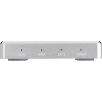 SpeaKa Professional 2 Port HDMI-Splitter mit Aluminiumgehäuse, Ultra HD-fähig 3840 x 2160 Pixel SpeaKa Professional 2 Port HDMI-Splitter mit Aluminiumgehäuse, Ultra HD-fähig 3840 x 2160 Pixel