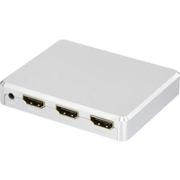 SpeaKa Professional 2 Port HDMI-Splitter mit Aluminiumgehäuse, Ultra HD-fähig 3840 x 2160 Pixel SpeaKa Professional 2 Port HDMI-Splitter mit Aluminiumgehäuse, Ultra HD-fähig 3840 x 2160 Pixel
