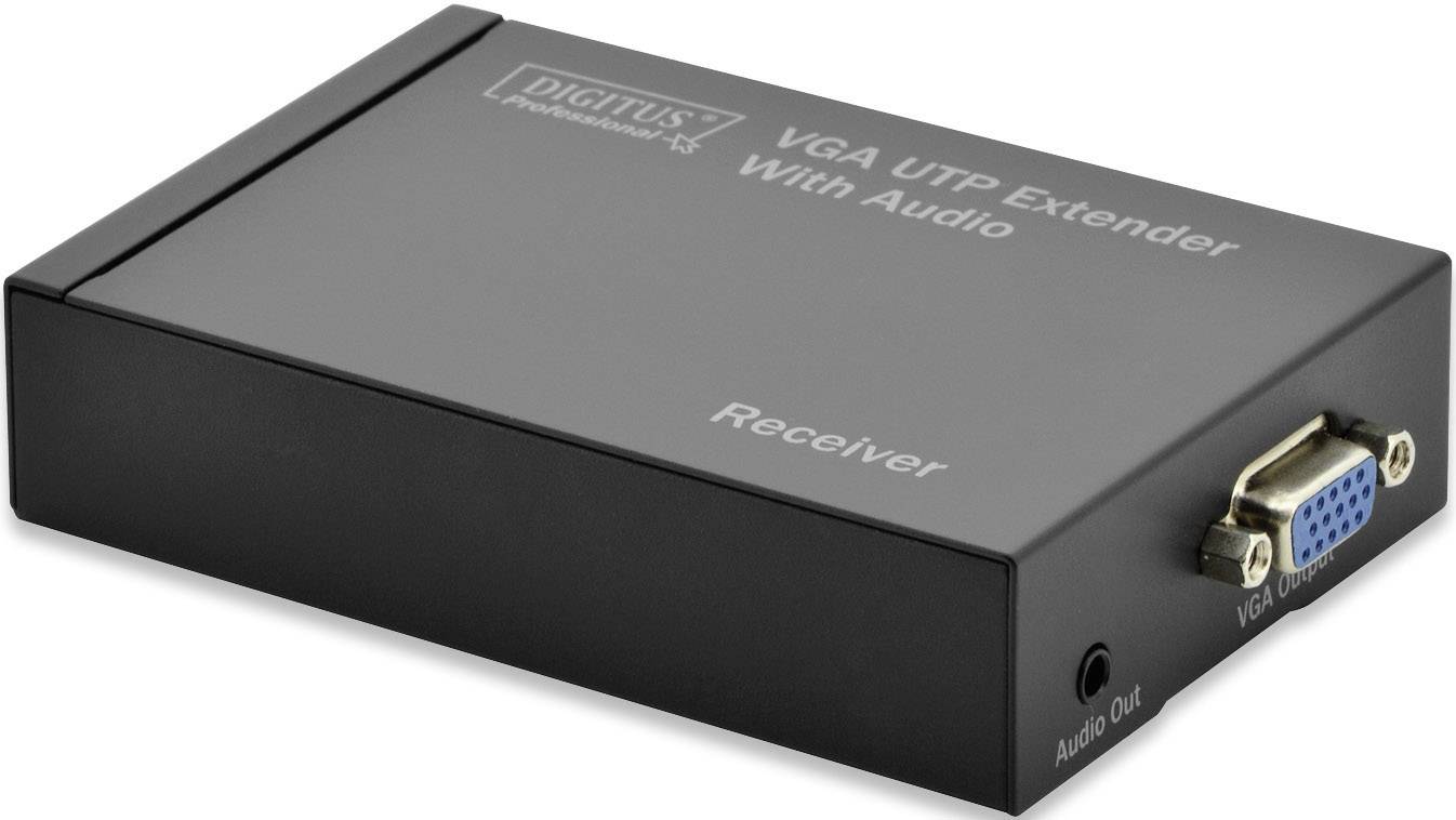 Digitus DS-53400 VGA Extender (Verlängerung) über Netzwerkkabel RJ45 300 m