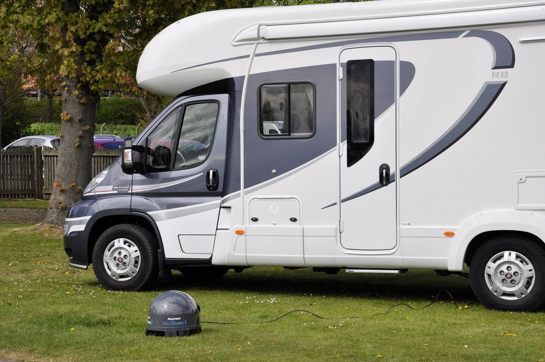 Maxview VuQube II Camping SAT-Anlage ohne Receiver