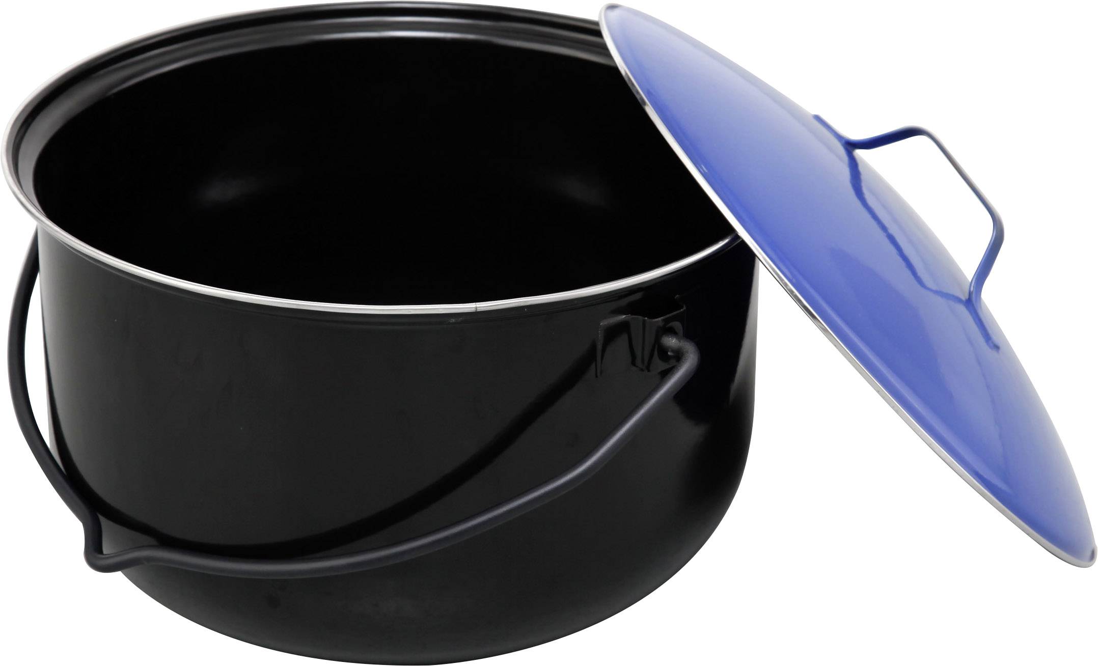 Tepro Garten Waverly Eintopf Holzkohle-Grill Schwarz, Blau