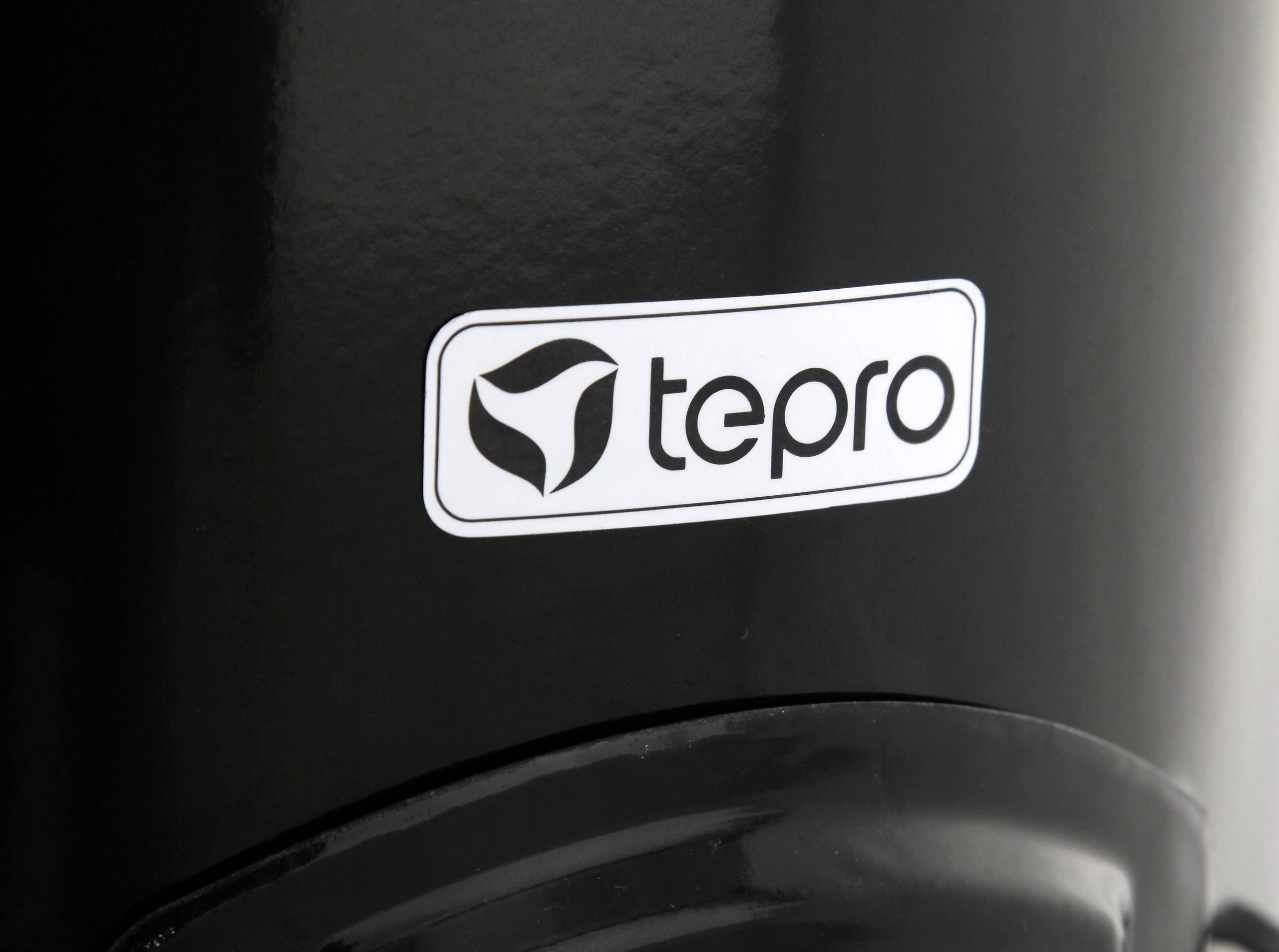 Tepro Garten Waverly Eintopf Holzkohle-Grill Schwarz, Blau