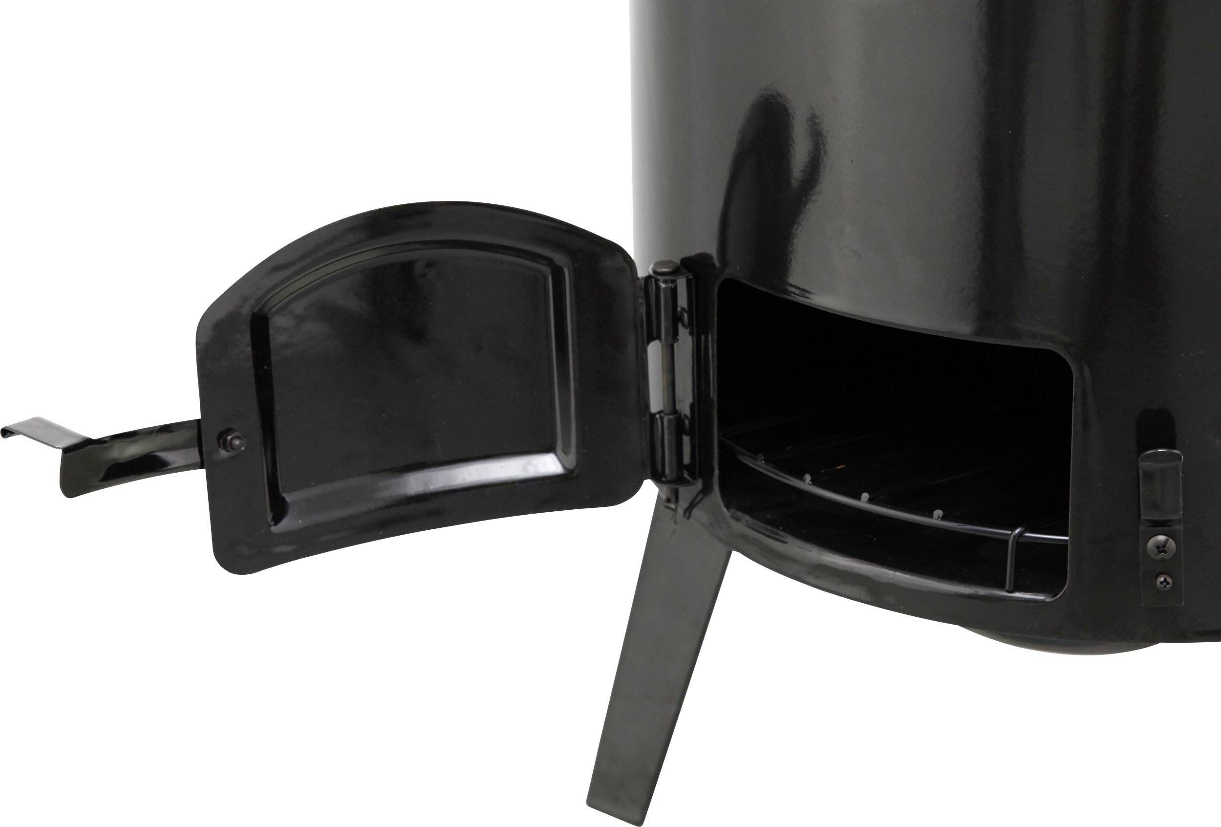 Tepro Garten Waverly Eintopf Holzkohle-Grill Schwarz, Blau