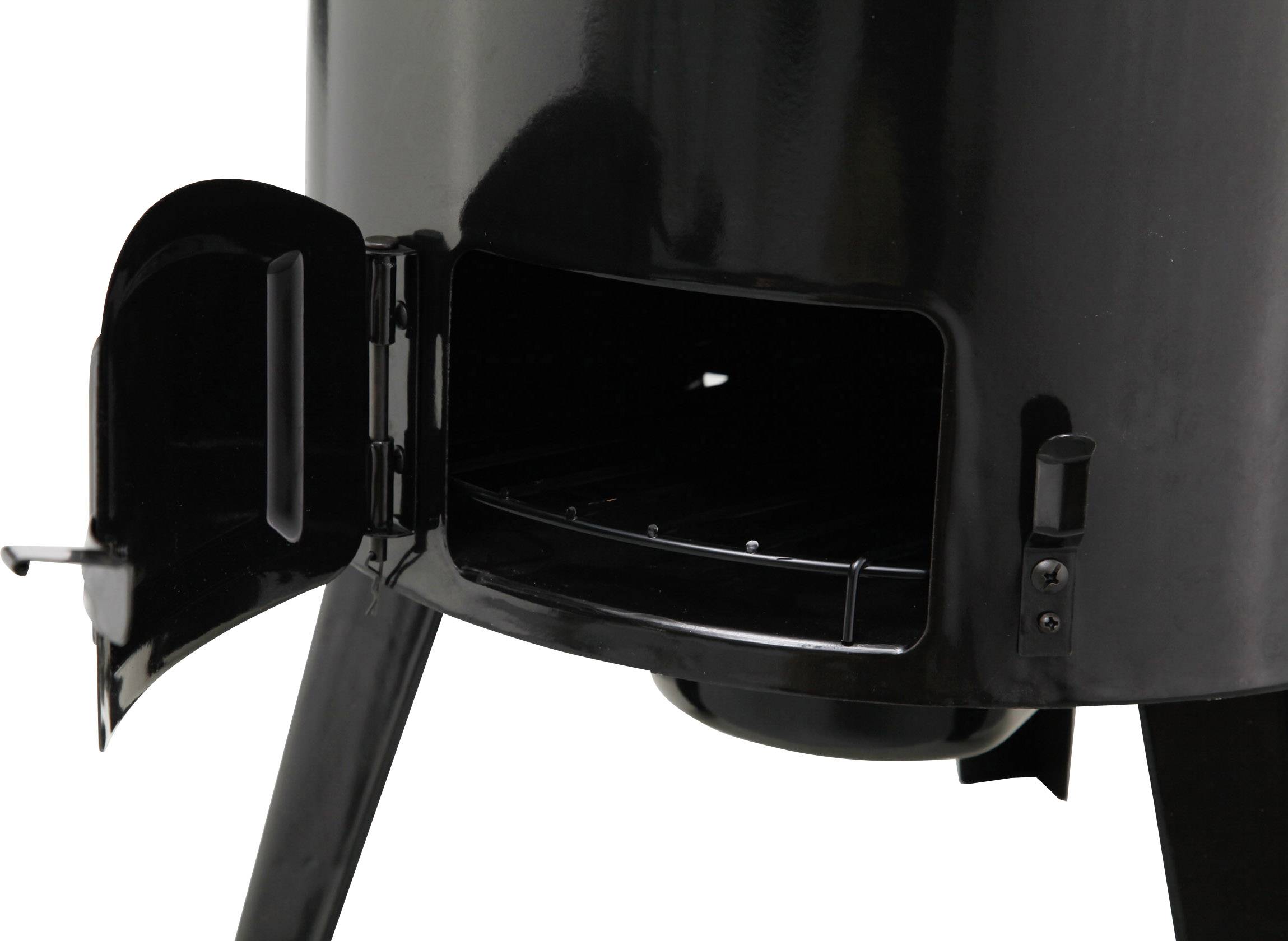 Tepro Garten Waverly Eintopf Holzkohle-Grill Schwarz, Blau