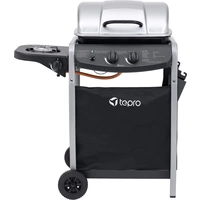 Tepro Garten Fremont Grillwagen Gas-Grill 2 Brenner Schwarz, Silber Tepro Garten Fremont Grillwagen Gas-Grill 2 Brenner Schwarz, Silber