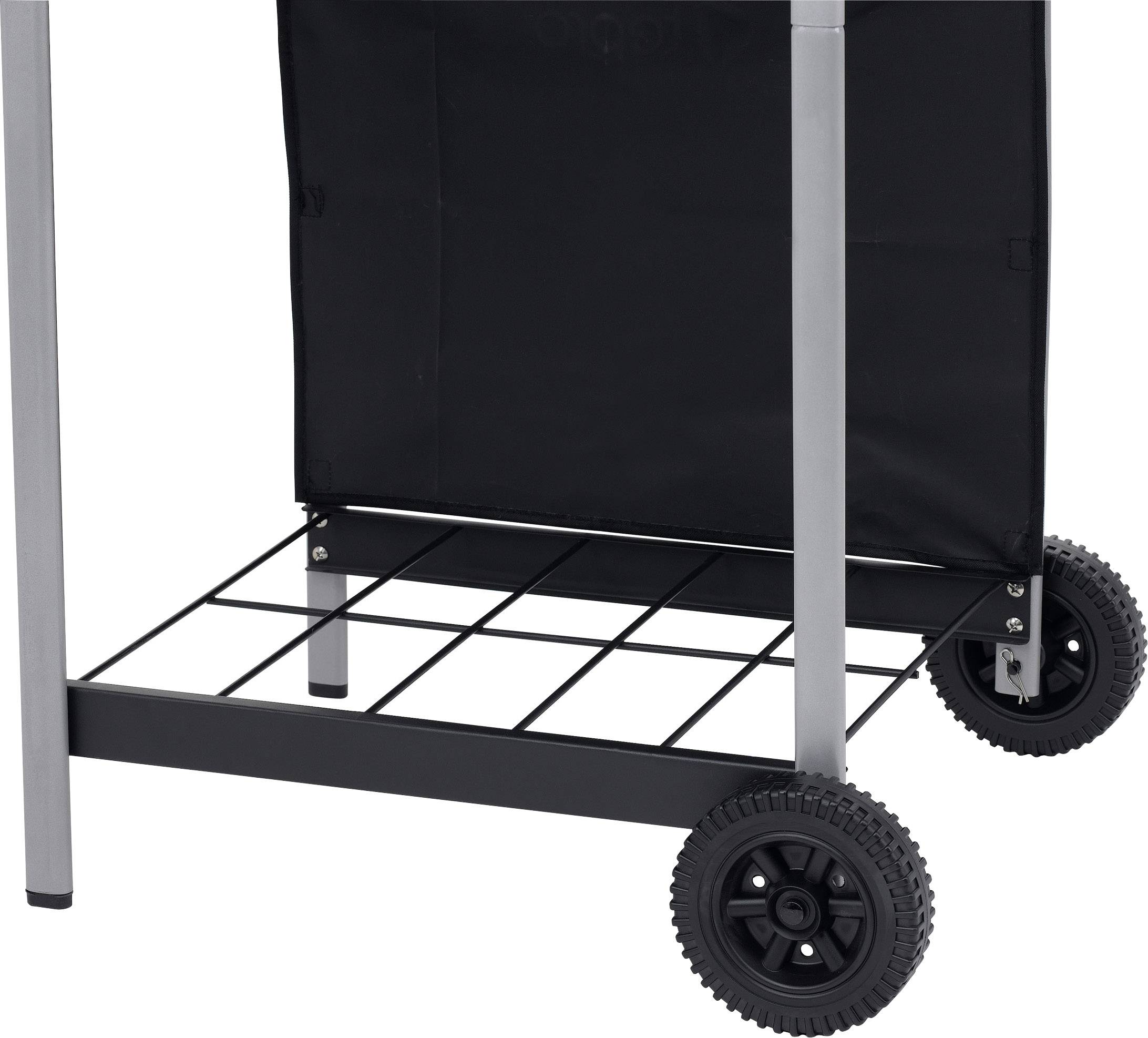 Tepro Garten Fremont Grillwagen Gas-Grill 2 Brenner Schwarz, Silber