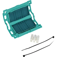 Relicon by HellermannTyton 435-00650 Relifix V31.5 GN Kabelmuffe Kabel-Ø-Bereich: 9 - 16mm Inhalt: 1St. Relicon by HellermannTyton 435-00650 Relifix V31.5 GN Kabelmuffe Kabel-Ø-Bereich: 9 - 16mm Inhalt: 1St.