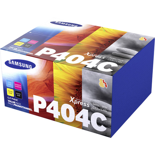 Samsung Toner CLT-P404C Original Kombi-Pack Schwarz, Cyan, Magenta, Gelb 1500 Seiten SU365A