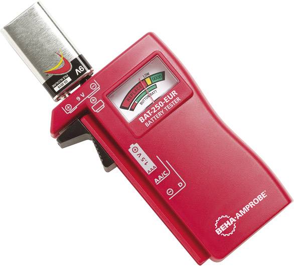 Beha Amprobe Batterietester BAT-250-EUR Messbereich (Batterietester) 1,5 V, 9V Batterie 4620297