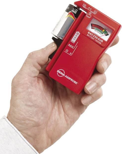 Beha Amprobe Batterietester BAT-250-EUR Messbereich (Batterietester) 1,5 V, 9V Batterie 4620297