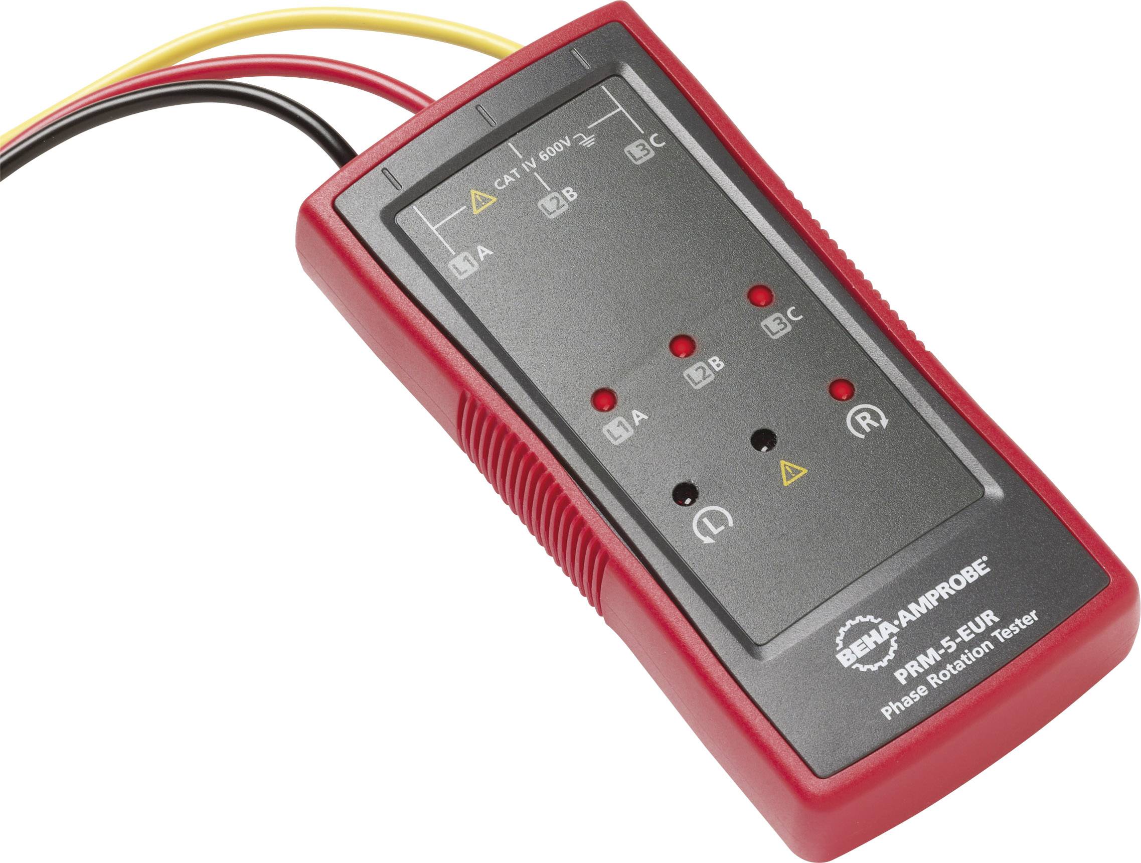 Beha Amprobe PRM-5-EUR Drehfeldmessgerät CAT IV 600V LED