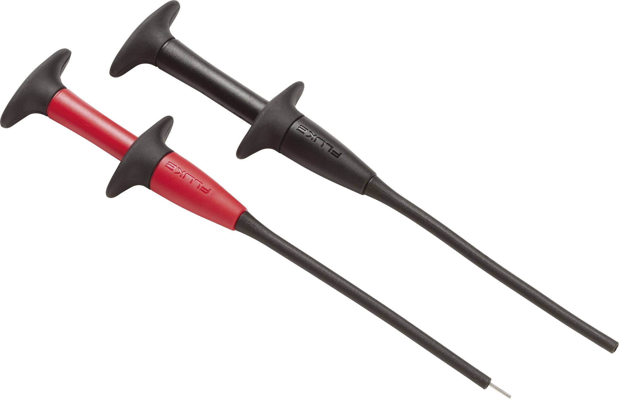 Fluke AC288 Sicherheits-Prüfspitzen-Set Steckanschluss 4mm CAT III 1000 V, CAT IV 600V Schwarz, Rot 1 Set