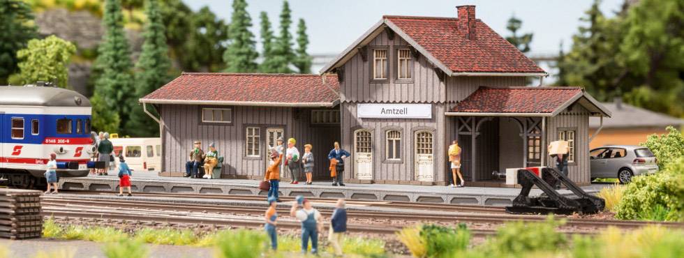 NOCH 0066001 H0 Haltepunkt "Amtzell"