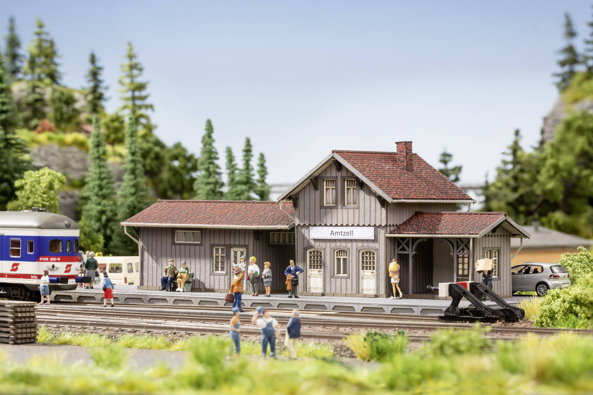 NOCH 0066001 H0 Haltepunkt "Amtzell"