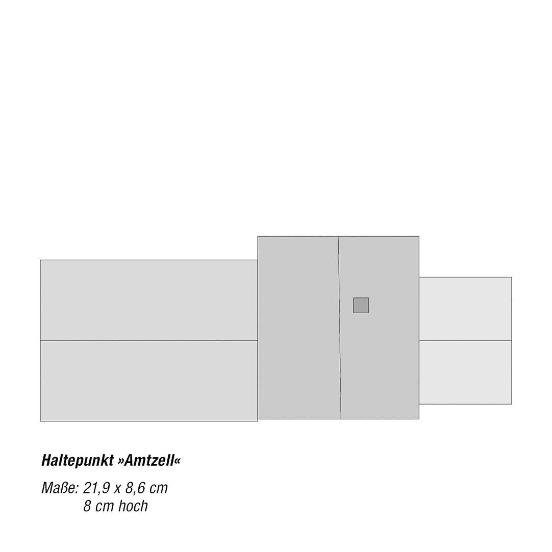 NOCH 0066001 H0 Haltepunkt "Amtzell"