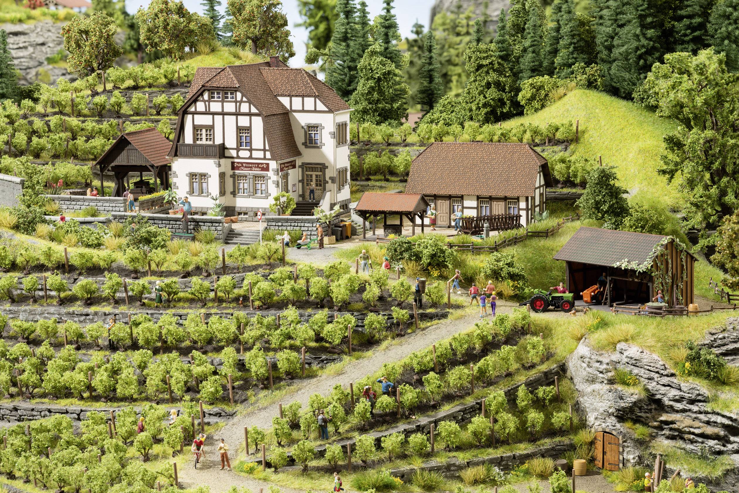 NOCH 0066712 H0 Weingut "Hauser-Bühler