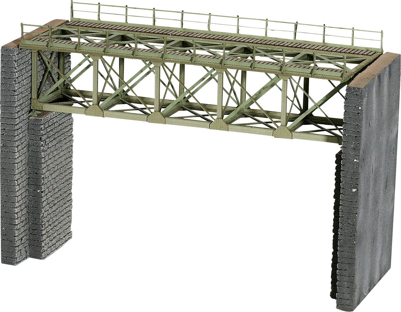 NOCH 0067010 H0 Stahlbrücke 1gleisig (L x B x H) 188 x 75 x 128mm