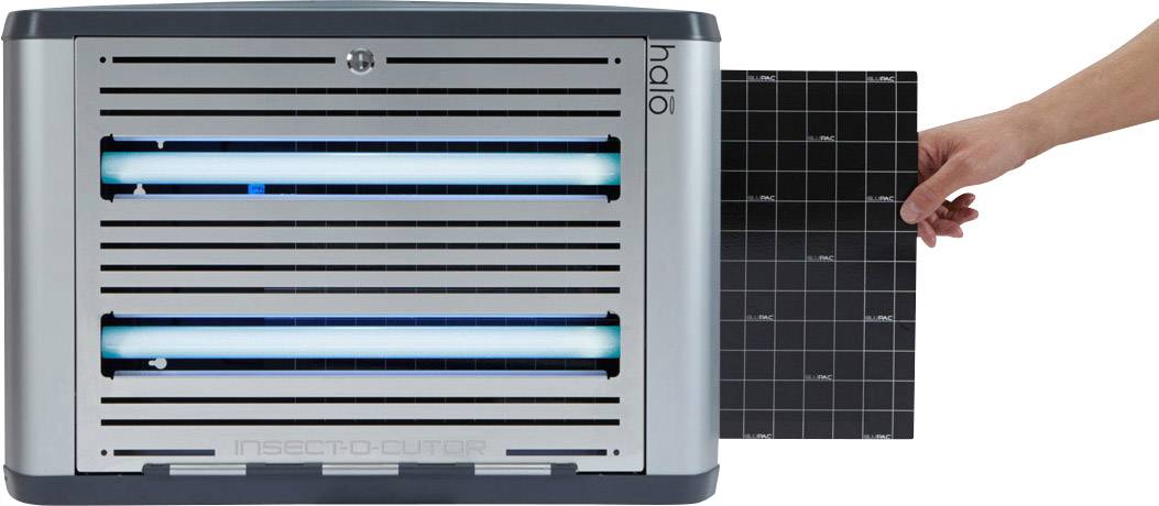 Insect-O-Cutor Halo 30 HL30 UV-Klebefalle 30W (B x H x T) 588 x 404 x 118mm Silber 1St.