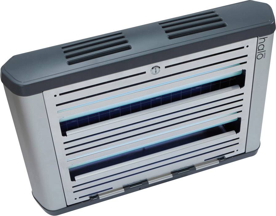 Insect-O-Cutor Halo 30 HL30 UV-Klebefalle 30W (B x H x T) 588 x 404 x 118mm Silber 1St.