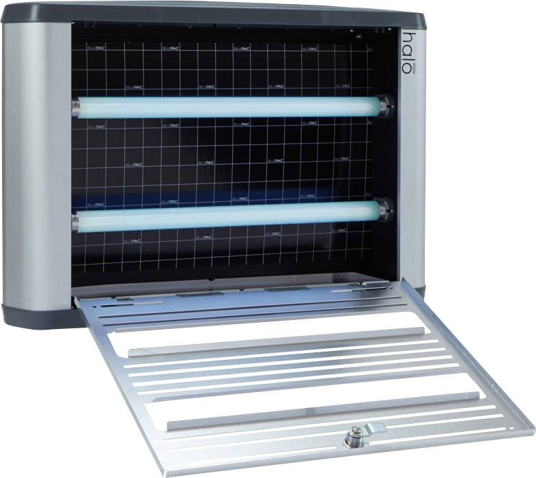 Insect-O-Cutor Halo 30 HL30 UV-Klebefalle 30W (B x H x T) 588 x 404 x 118mm Silber 1St.