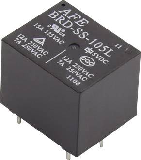 AFE BRD-SS-105L Printrelais 5 V/DC 15A 1 Wechsler