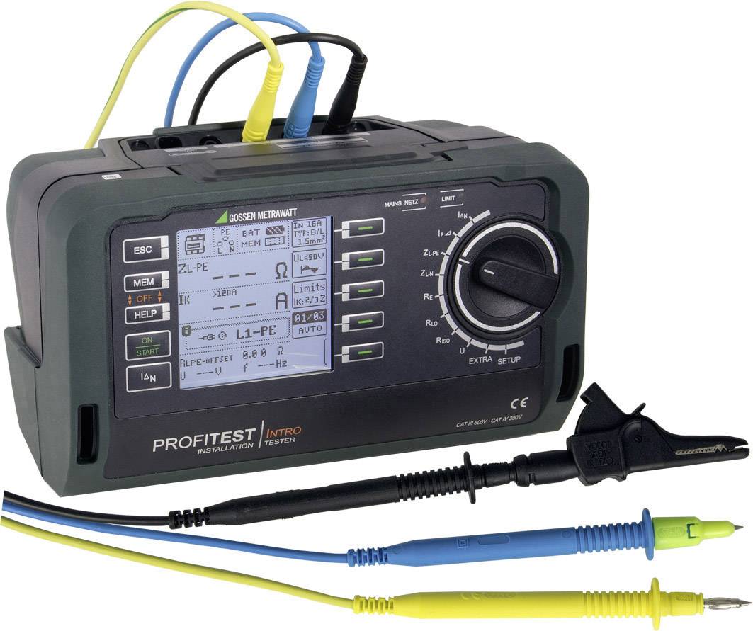 Gossen Metrawatt Profitest Intro Installationstester