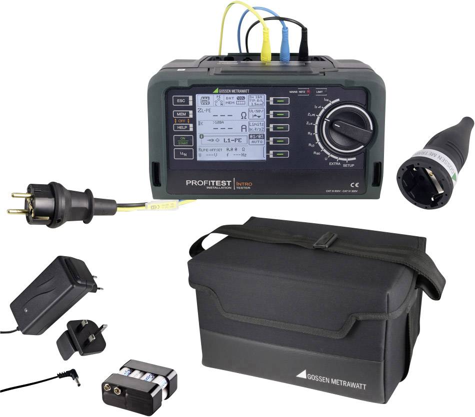 Gossen Metrawatt Starterpaket PROFITEST INTRO Installationstester-Set